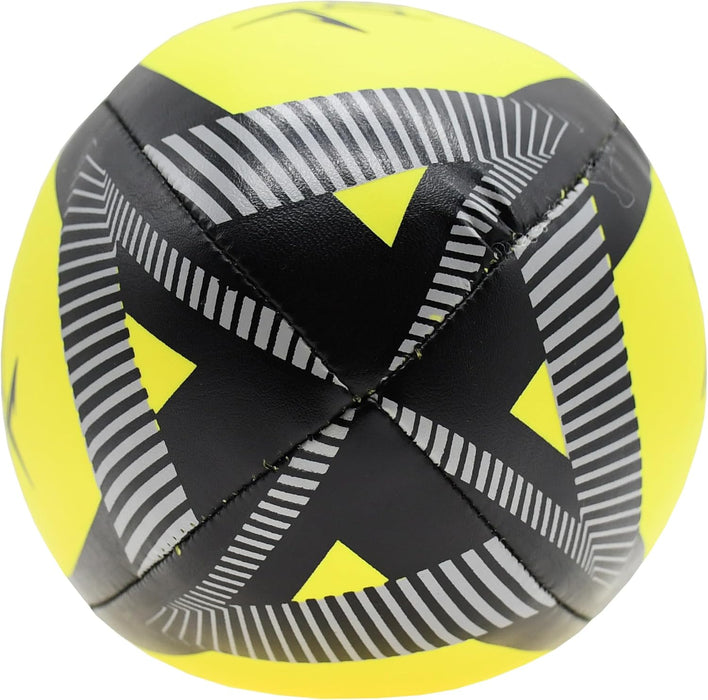 Precision Momentum Soft Play Rugby Ball, Lightweight Foam Safe for Indoor and Outdoor Use, Easy to Handle, Size 3, Fluo Yellow