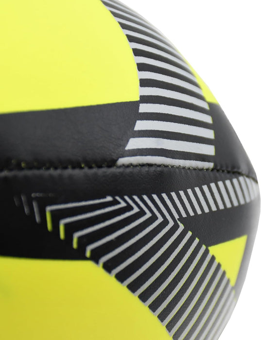 Precision Momentum Soft Play Rugby Ball, Lightweight Foam Safe for Indoor and Outdoor Use, Easy to Handle, Size 3, Fluo Yellow