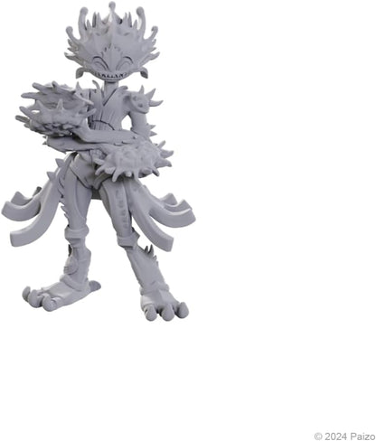 WizKids Pathfinder Battles Deep Cuts | Unpainted Miniatures | Wave 25 (Lotus Leshy and Flytrap Leshy