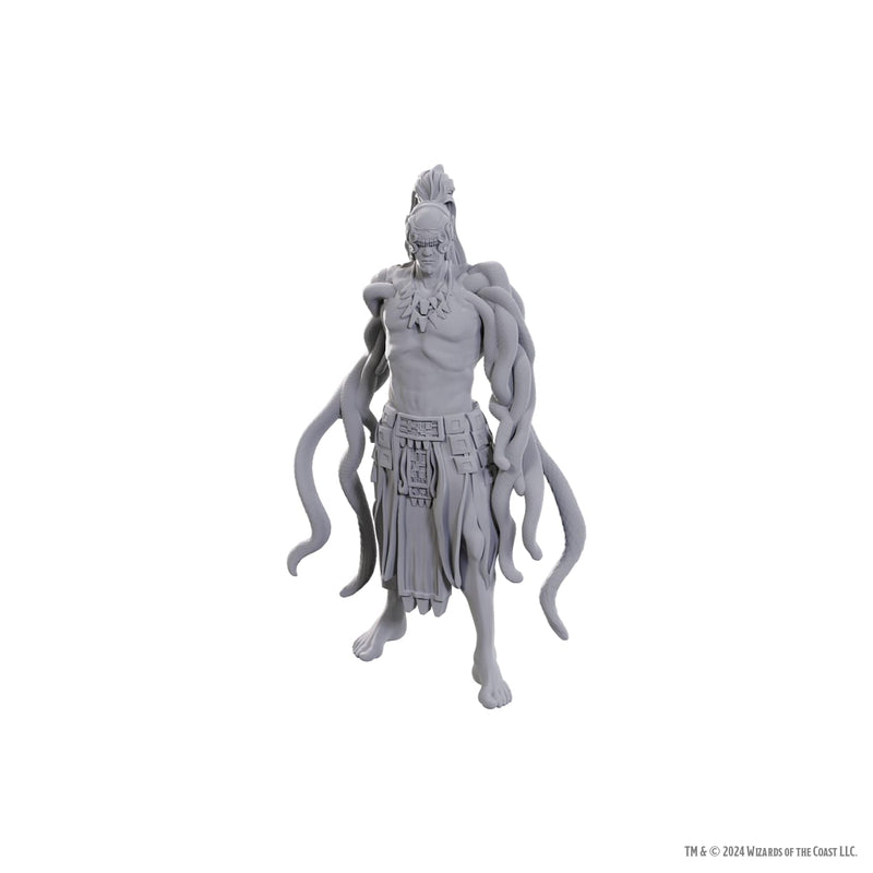 WizKids Dungeons & Dragons Nolzur's Marvelous Miniatures | Unpainted Miniatures | Wave 25 (Yuan-ti Pit Master
