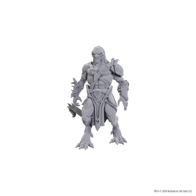 WizKids Dungeons & Dragons Nolzur's Marvelous Miniatures | Unpainted Miniatures | Wave 25 (Draconian Mastermind