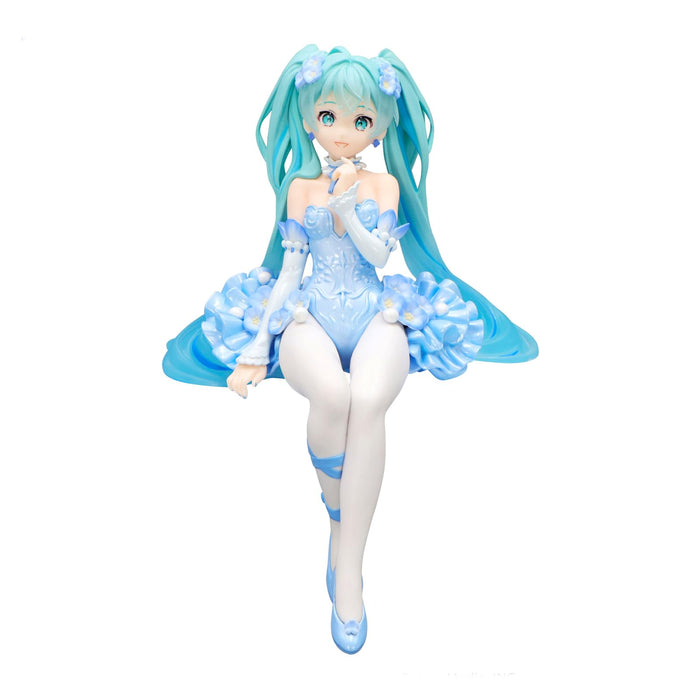 Furyu Hatsune Miku Flower Fairy Nemophila Pail Blue Colour View Fig. 15 cm Hatsune Miku Noodle Stopper