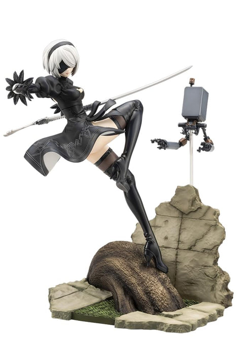 Kotobukiya NieR: Automata Ver1.1a ARTFX J 2B 1/8 Scale PVC Pre-Painted Complete Figure
