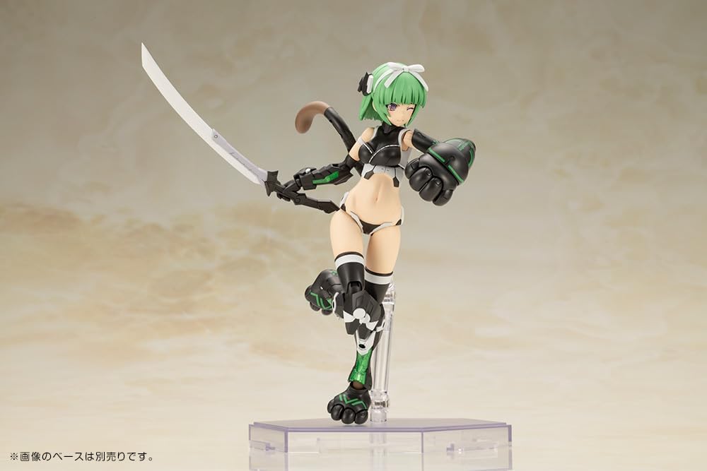 Kotobukiya Frame Arms Girl Magatsuki Cat Armor Ver., Total Height: Approx. 6.3 inches (160 mm), Non-Scale, Plastic Model
