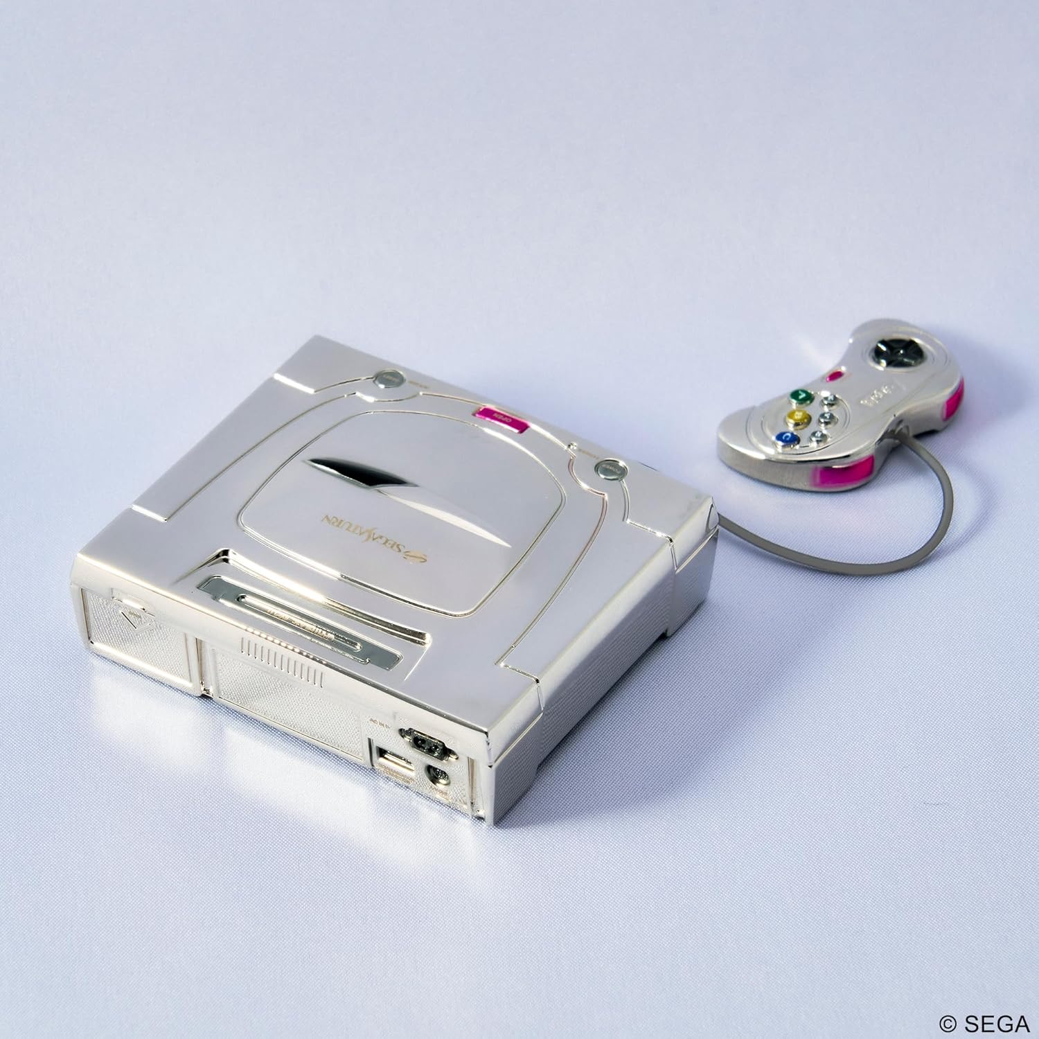 SQUARE ENIX SEGA Hardware Series Bright Arts Gallery - SEGA Saturn (Weiß