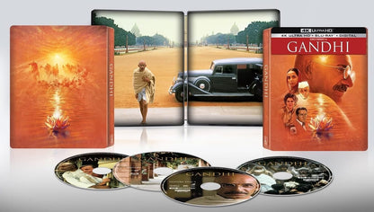 Gandhi - 4K Steelbook (2 Bd 4K + 2 Bd Hd