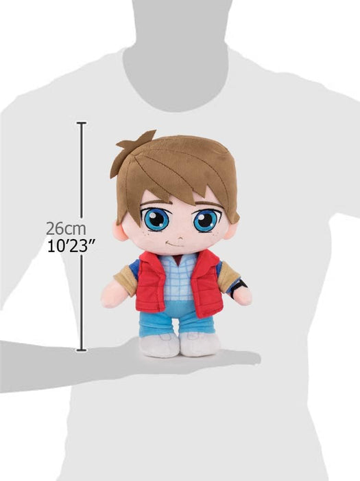 Play by Play Back to the Future - Soft Toy of the Characters of Back to the Future - 26cm, 10'23" - Marty McFly Presentation Display - Super Soft Quality