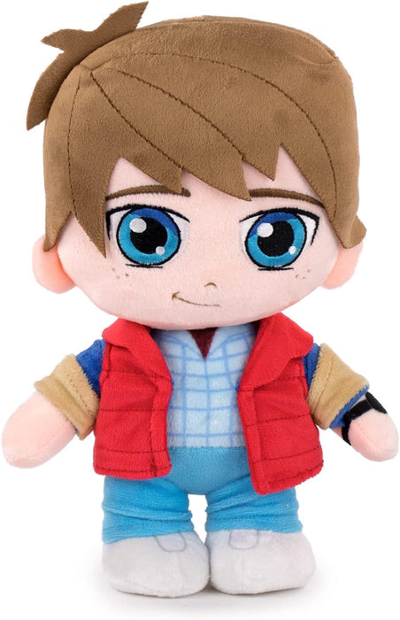 Play by Play Back to the Future - Soft Toy of the Characters of Back to the Future - 26cm, 10'23" - Marty McFly Presentation Display - Super Soft Quality