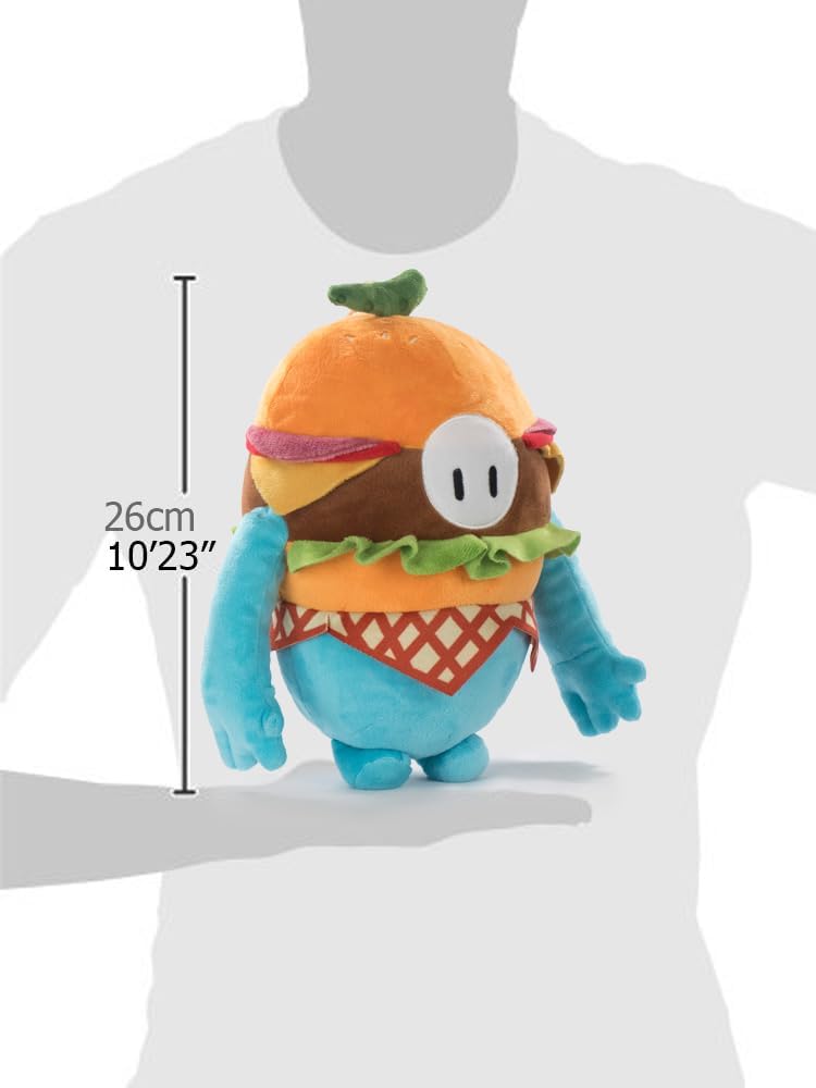 Fall Guys 16002747 Tasty Burger Fancy Dress Soft Toy 26 cm