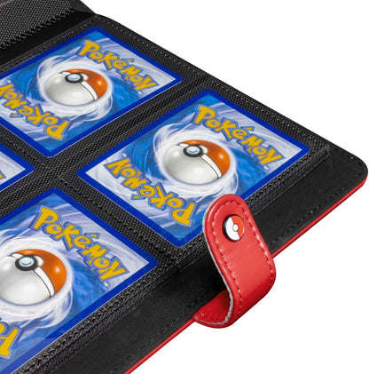 Ultra PRO - Premium Red Snap Binder for Pokémon, Sleek Premium Secure Protective Card Holder Display Binder for Pokémon Collectors Stylish Storage Solution