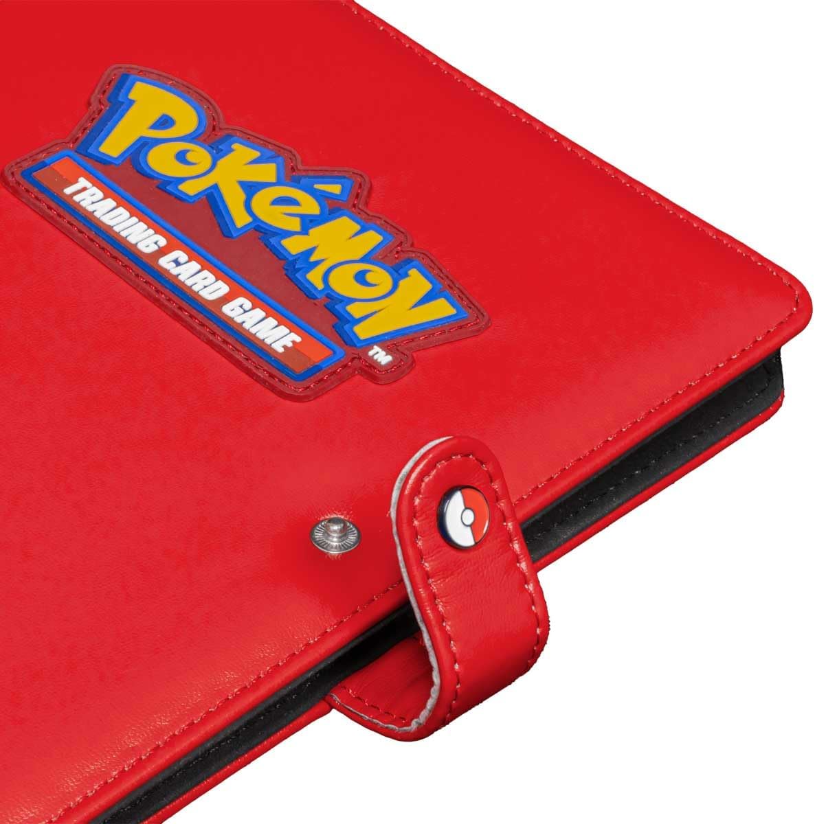 Ultra PRO - Premium Red Snap Binder for Pokémon, Sleek Premium Secure Protective Card Holder Display Binder for Pokémon Collectors Stylish Storage Solution