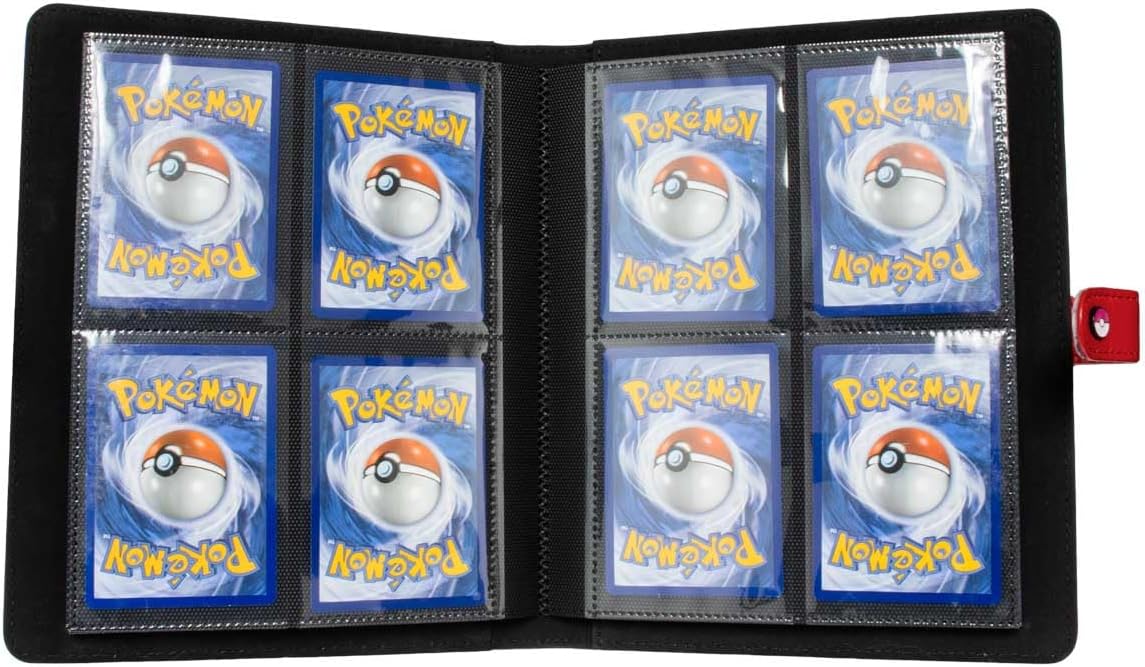 Ultra PRO - Premium Red Snap Binder for Pokémon, Sleek Premium Secure Protective Card Holder Display Binder for Pokémon Collectors Stylish Storage Solution