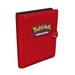 Ultra PRO - Premium Red Snap Binder for Pokémon, Sleek Premium Secure Protective Card Holder Display Binder for Pokémon Collectors Stylish Storage Solution
