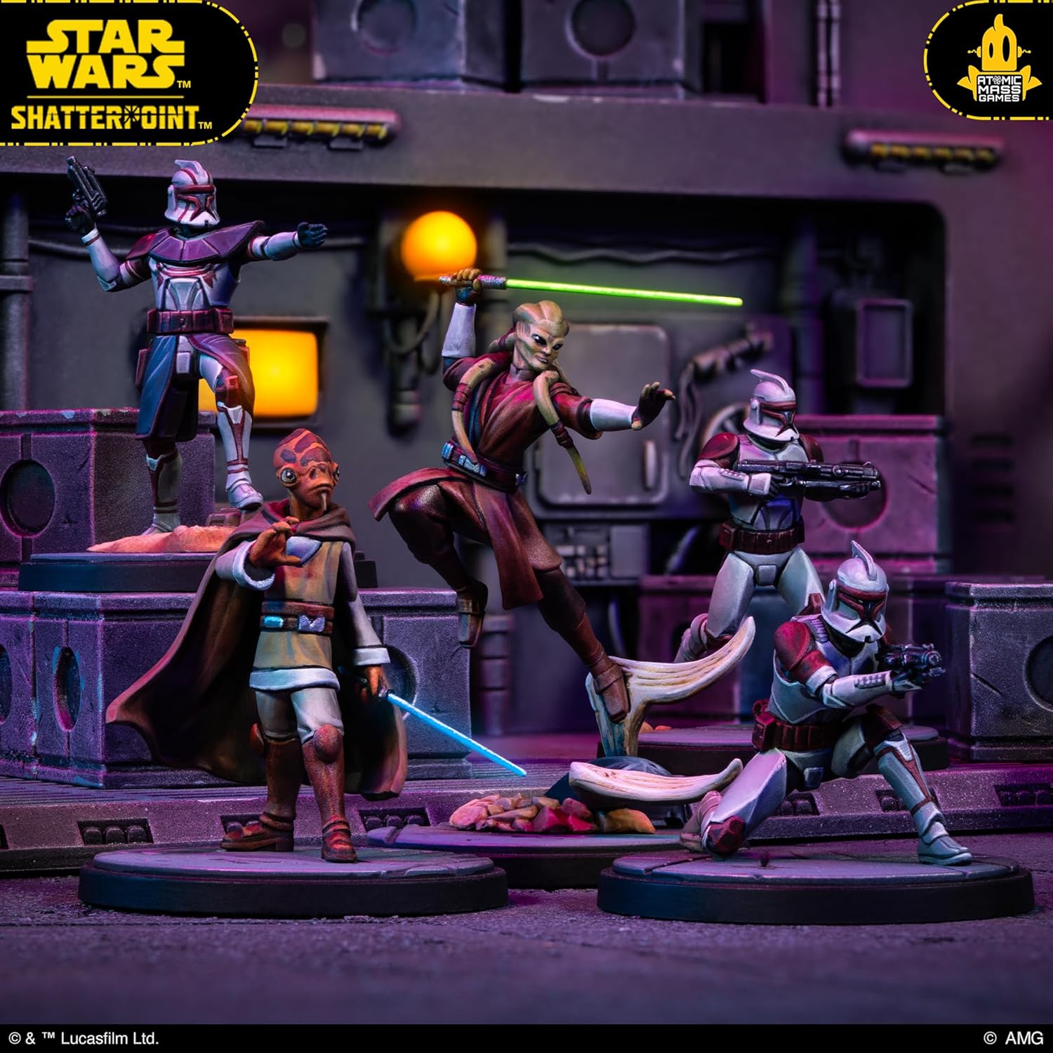 Atomic Mass Games | Star Wars Shatterpoint: Requesting Your Surrender | Expansión de Miniaturas | A Partir de 14 Años | para 2 Jugadores | 90 Minutos por Partida | Multilenguaje (Incluye Español