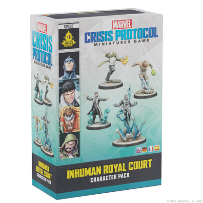 ATOMIC MASS GAMES | Marvel Crisis Protocol: Inhuman Royal Court | Miniatures Game | Ages 14+ | 2 Players | 90+ Minutes Playing Time