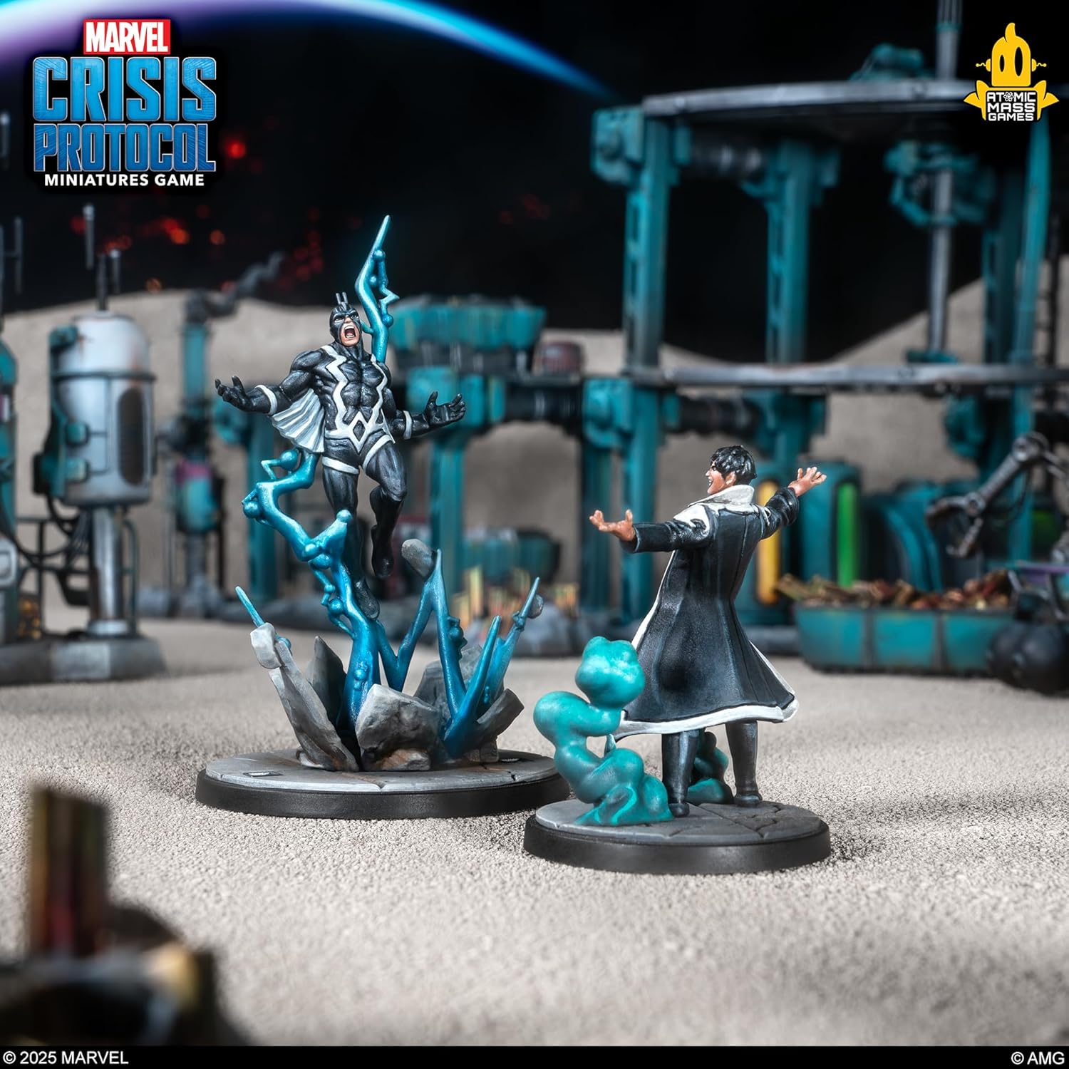 ATOMIC MASS GAMES | Marvel Crisis Protocol: Inhuman Royal Court | Miniatures Game | Ages 14+ | 2 Players | 90+ Minutes Playing Time