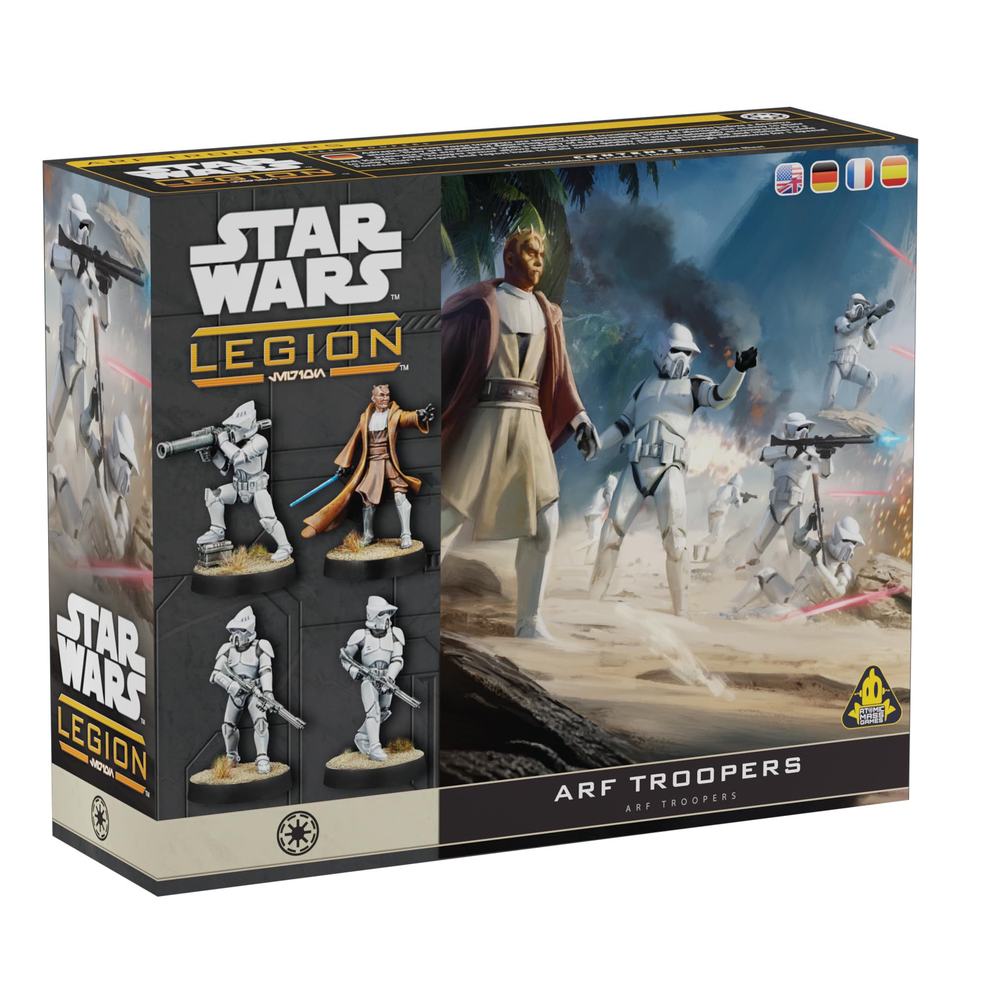 ATOMIC MASS GAMES | Star Wars: Legion ARF Troopers UNIT EXPANSION | Miniatures Game | Ages 14+ | 2 Players | 3 Hours Playing Time