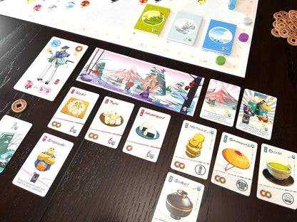 Stonemaier Games | Tokaido | Board Game | Ages 8+ | 1-5 Players | 45 Minutes Playing Time
