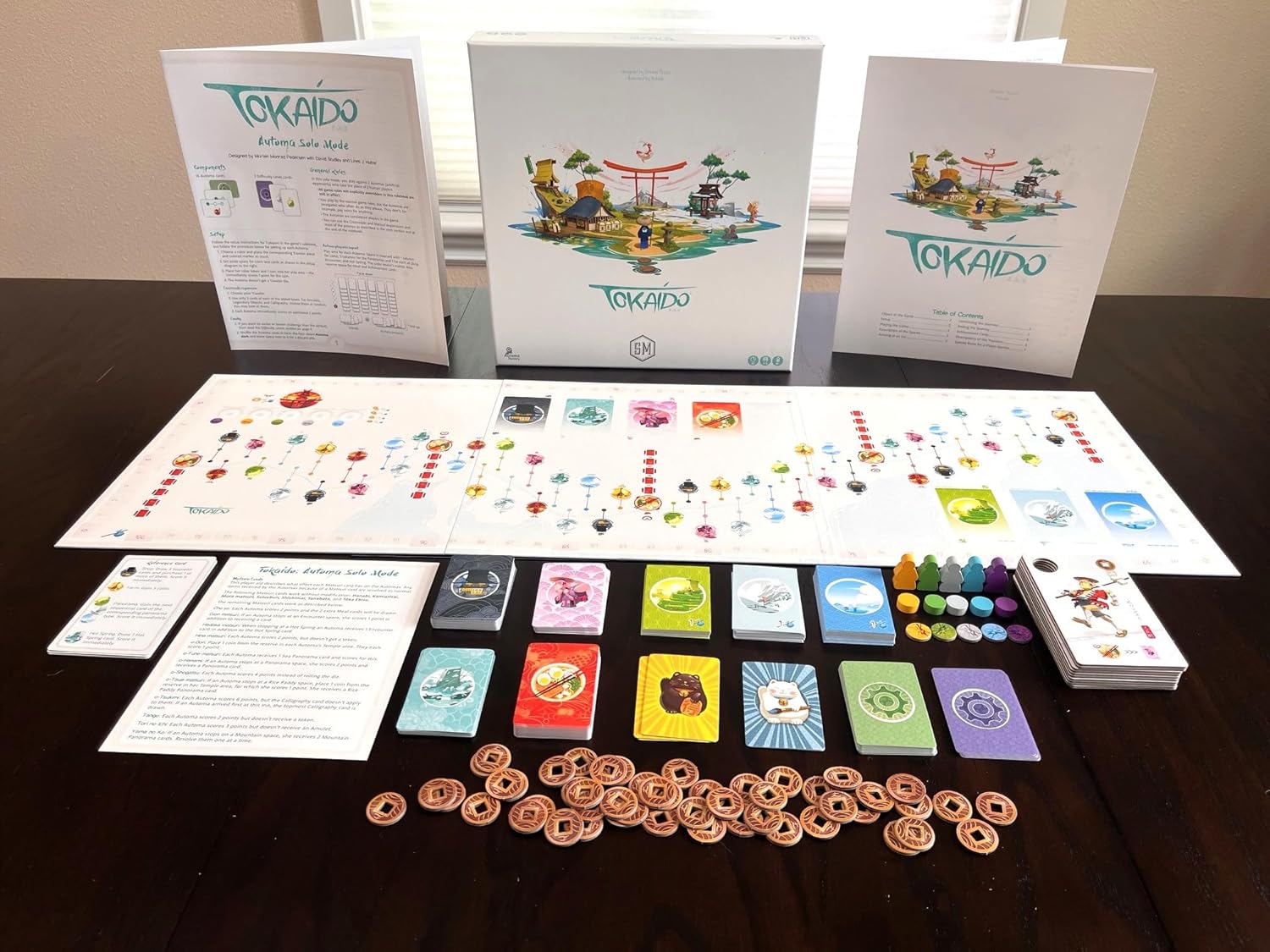 Stonemaier Games | Tokaido | Board Game | Ages 8+ | 1-5 Players | 45 Minutes Playing Time