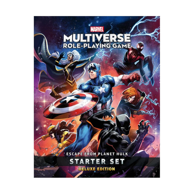 CMON | Marvel Multiverse RPG: Escape From Planet Hulk - Starter Set | Roleplaying Game | Ages 14+ | 2-7 Players | 4 Hours Playing Time
