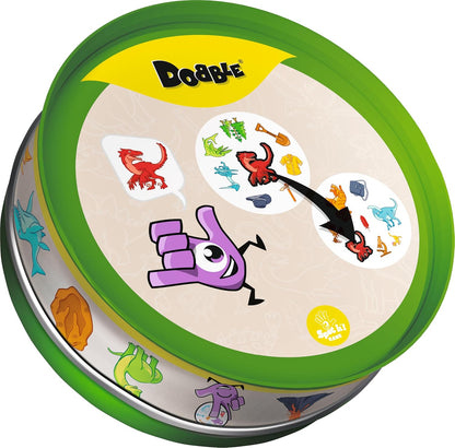 Asmodee | Dobble Dinosaurs | Family Card Game | Ages 4+ | 2-8 Players | 15 Minutes Playing Time