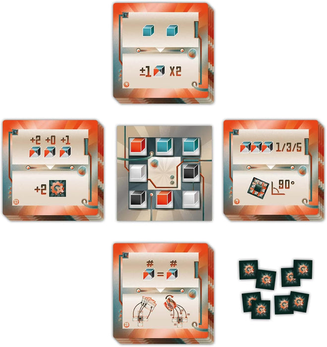 RAVEL Puzzle Game - Unique Solo Dice Manipulation Challenge with Endless Replayability! Strategy Game for Kids & Adults, Ages 10+, 1 Player, 10 Minute Playtime, Made