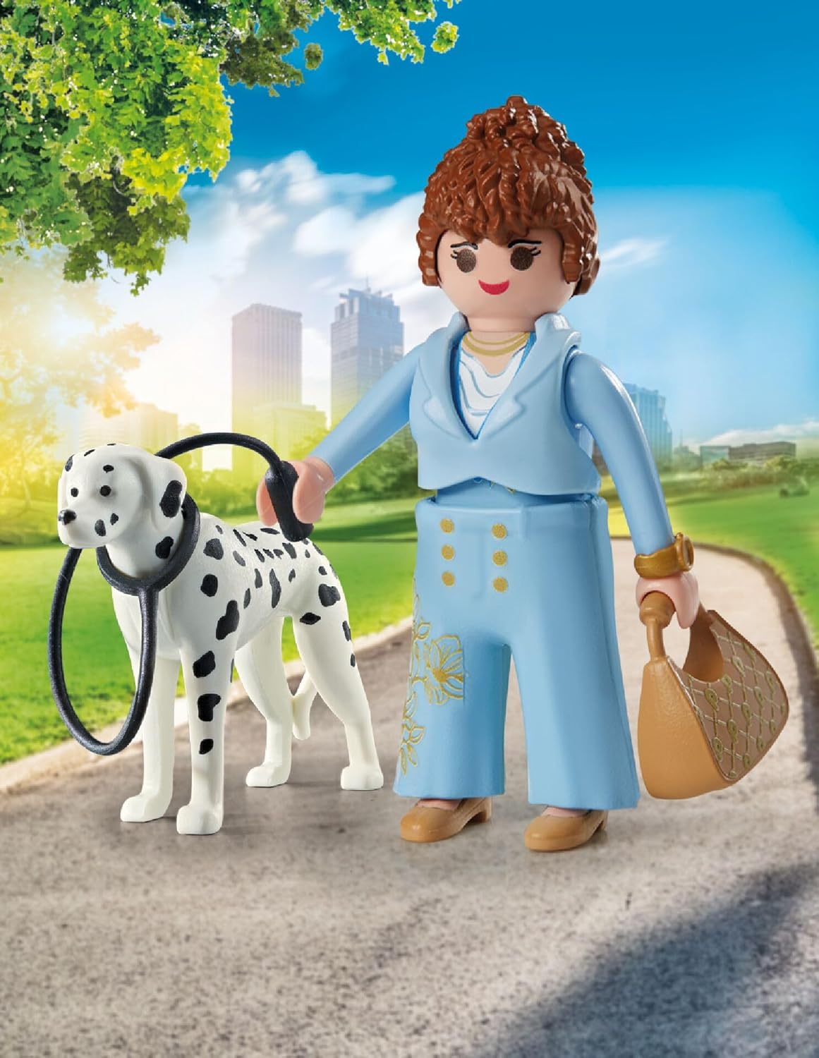 PLAYMOBIL 71736 Femme d'affaire avec son Dalmatien