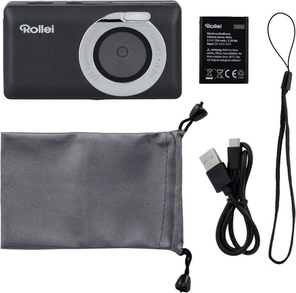 Rollei - Compactline Pocket - 50 Mp Digital Camera - 2.7K