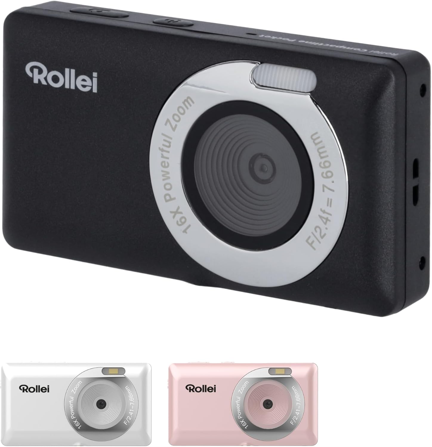 Rollei - Compactline Pocket - 50 Mp Digital Camera - 2.7K