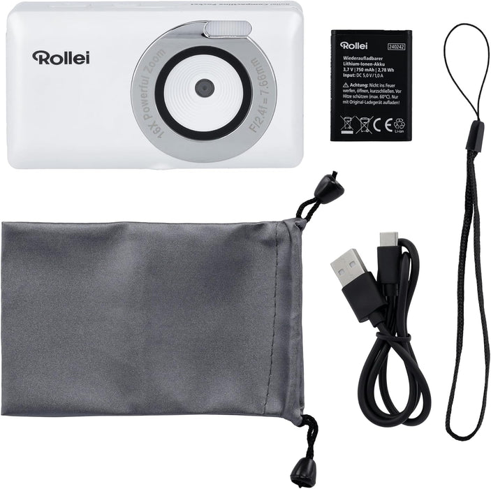 Rollei - Compactline Pocket - 50 Mp Digital Camera With 2.7K