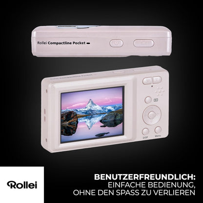 Rollei - Compactline Pocket - 50 Mp Digital Camera With 2.7K