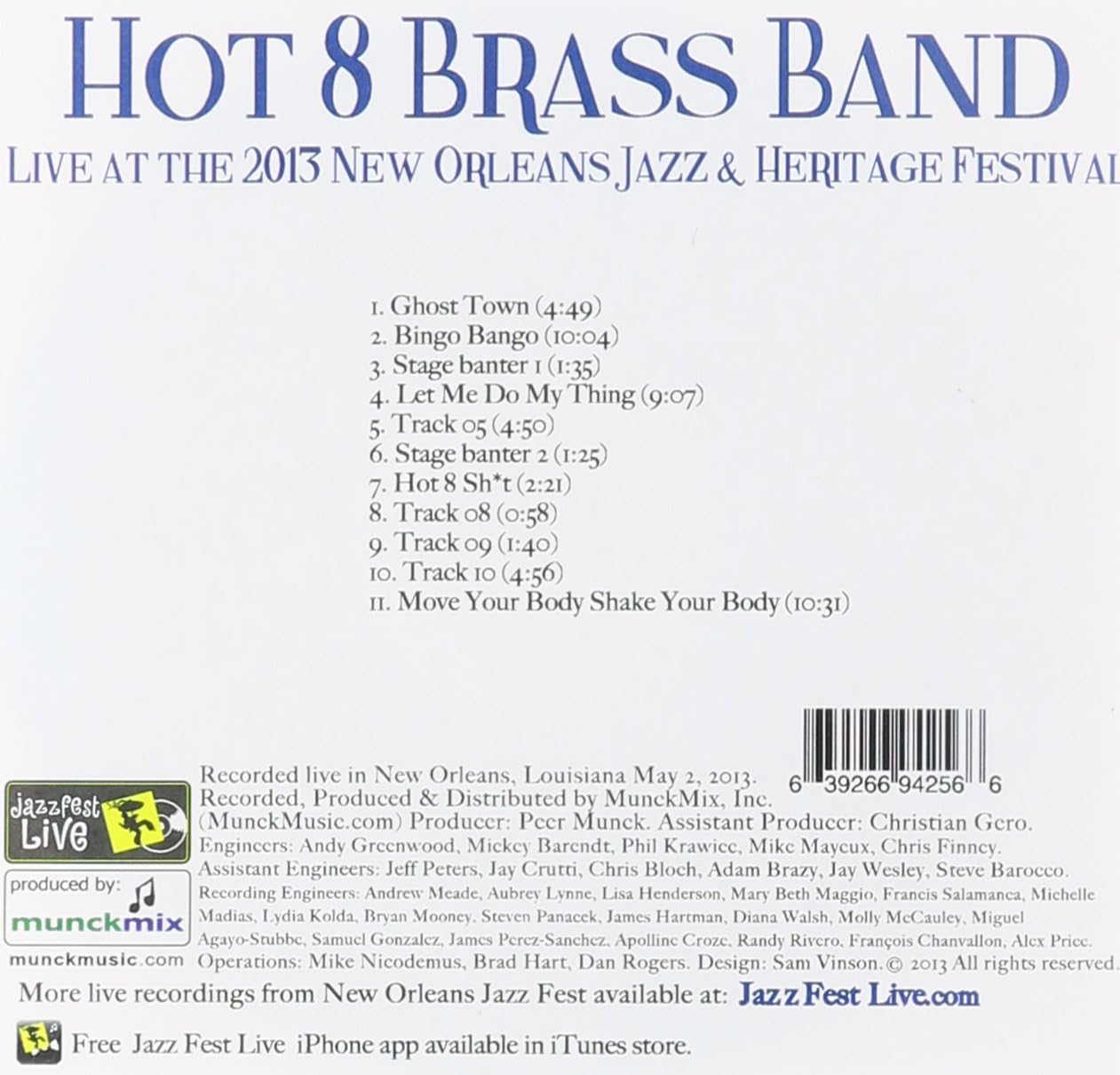 Live At Jazzfest 2013