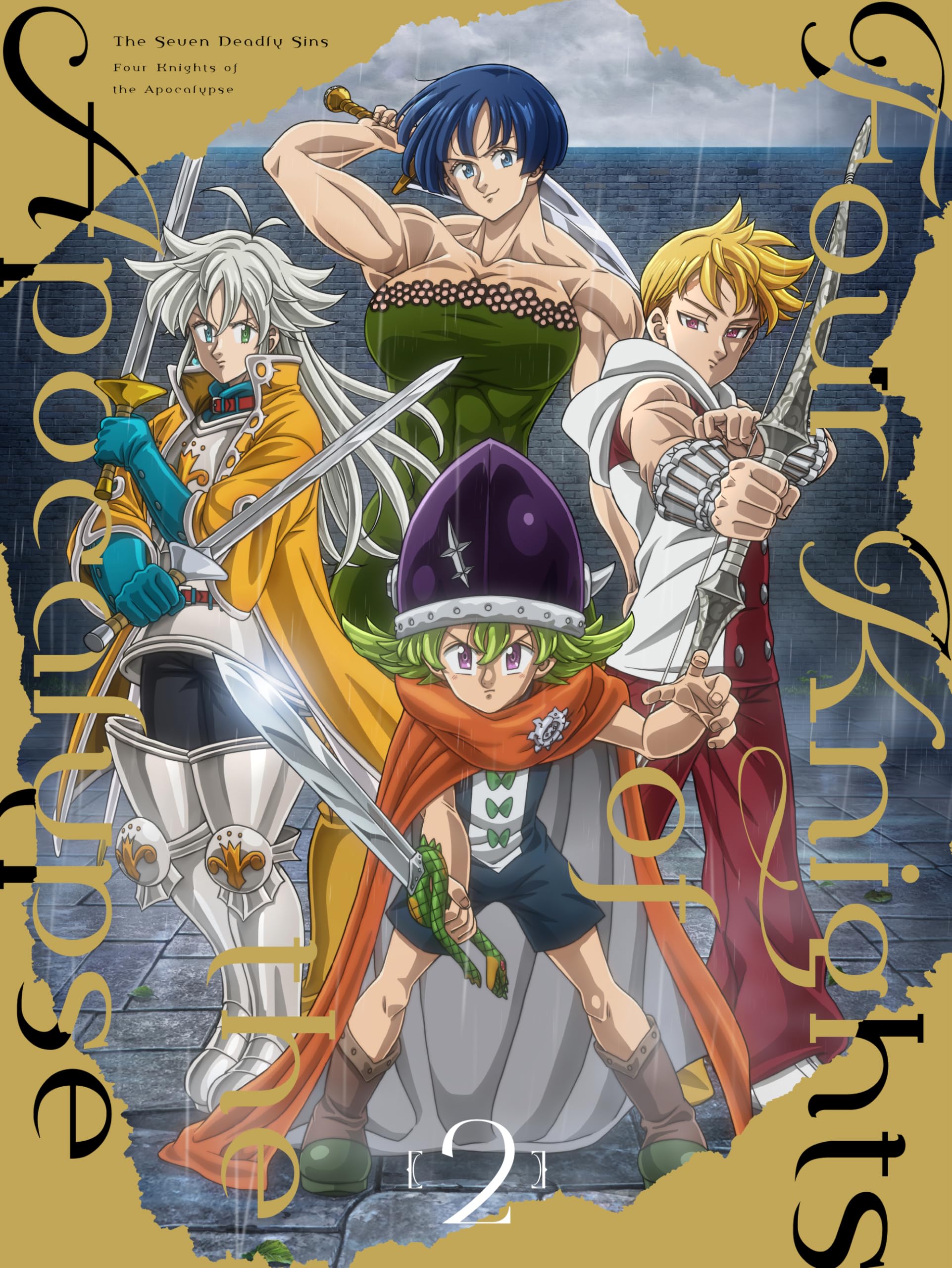 The Seven Deadly Sins Mokushiroku No Yon Kishi Dvd-Box 2
