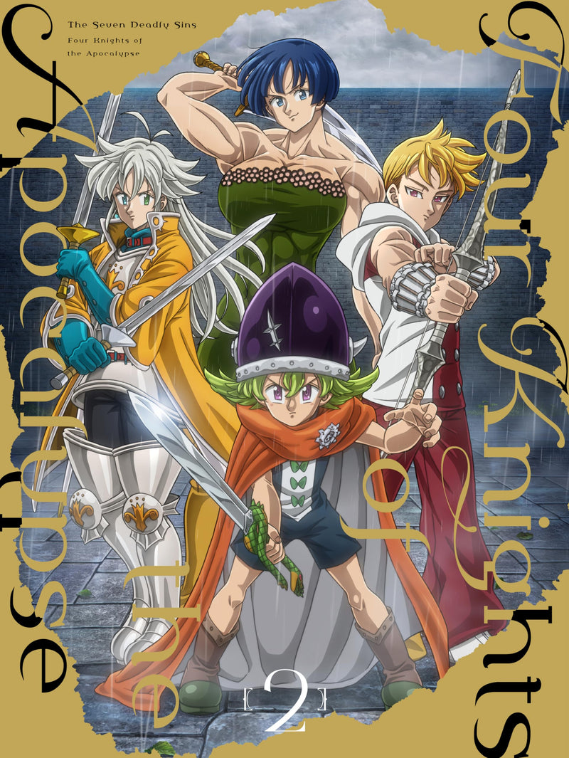 The Seven Deadly Sins Mokushiroku No Yon Kishi Dvd-Box 2
