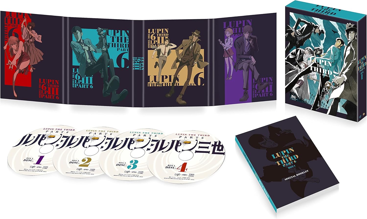 Lupin The Third Part6 Blu-Ray Box 1