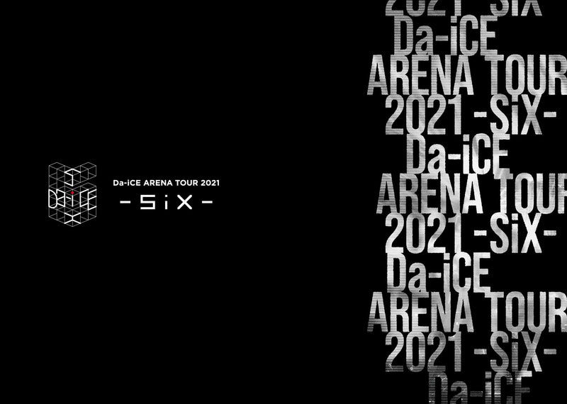 Da-iCE ARENA TOUR 2021 -SiX-(DVD3枚組)(初回生産限定盤