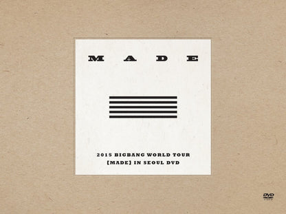 2015 Bigbang World Tour  In Seoul Dvd <Limited>