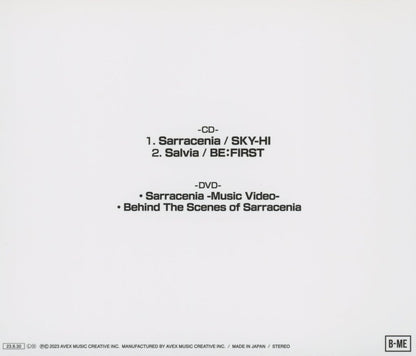アニメ「範馬刃牙」地上最強の親子喧嘩編 OP / EDテーマ 「Sarracenia / Salvia」(CD+DVD