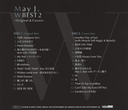 May J. W BEST 2 -Original & Covers-(CD2枚組