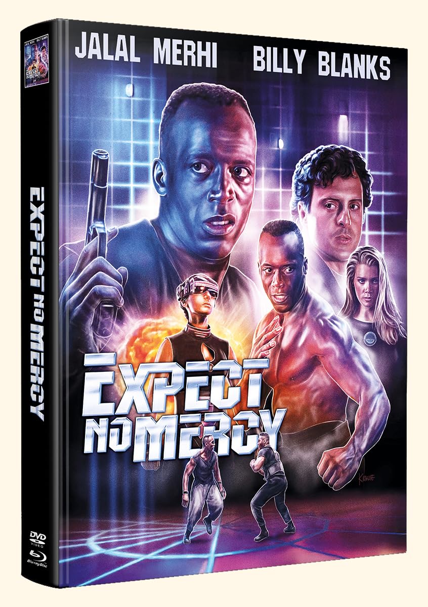EXPECT NO MERCY - WATTIERTES MEDIABOOK - (GERMAN IMPORT)