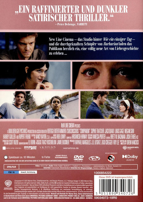 Companion: Die Perfekte Begleitung (Dvd