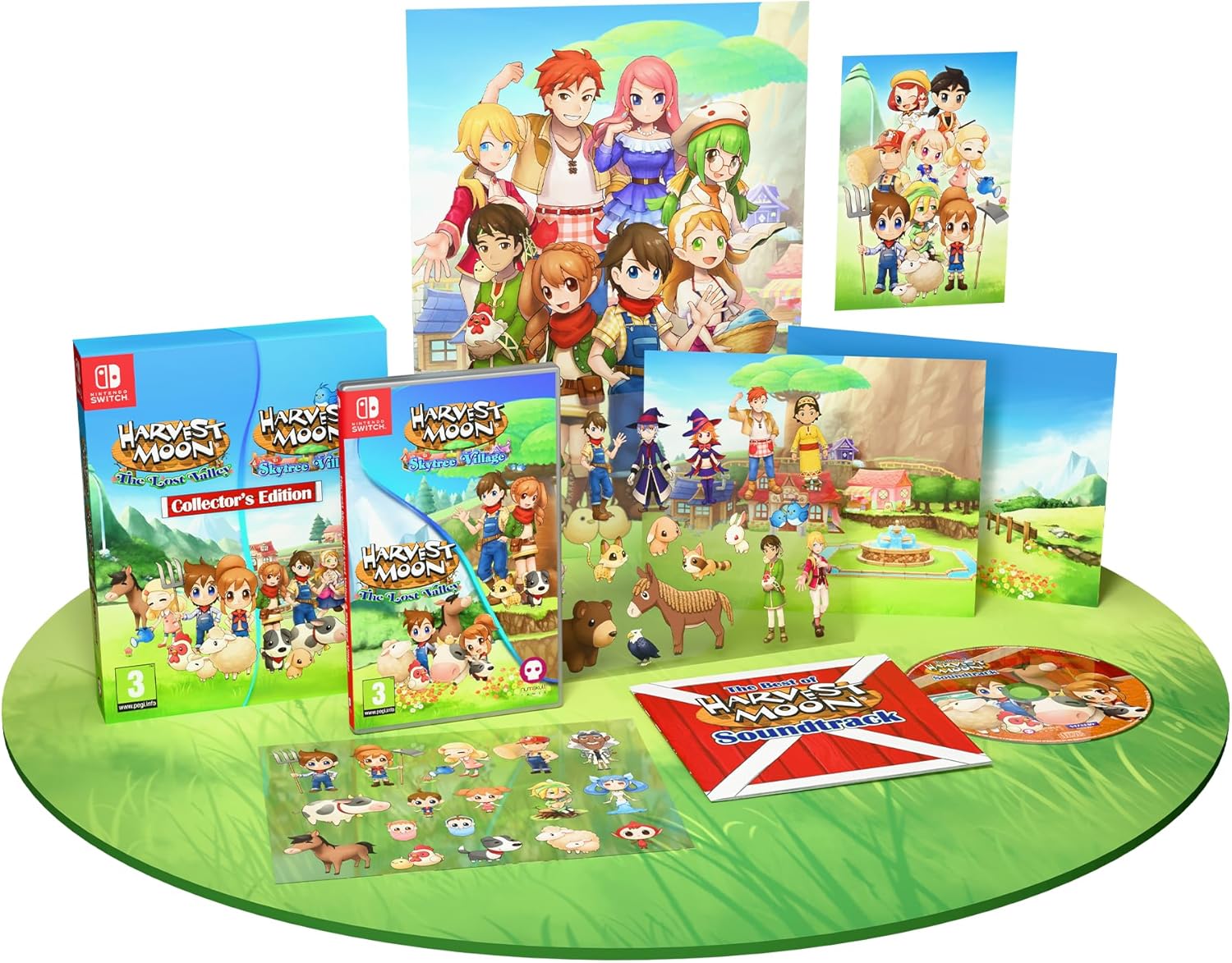 Harvest Moon: The Lost Valley and Skytree Village Nintendo Switch Collector's Edition