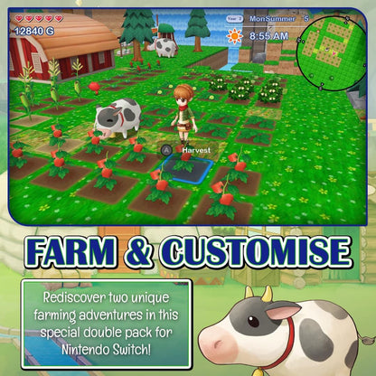 Harvest Moon: The Lost Valley and Skytree Village Nintendo Switch Collector's Edition