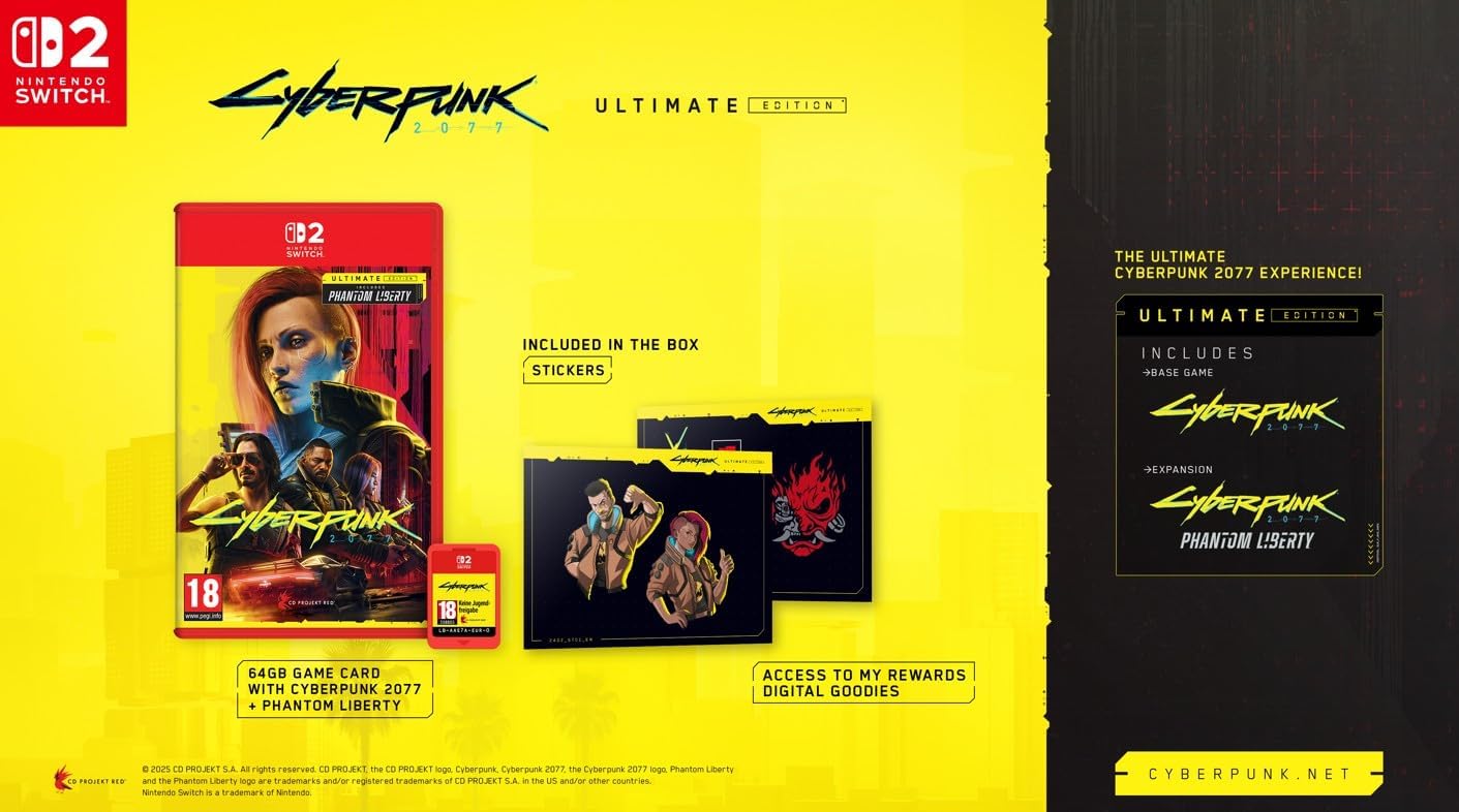 Cyberpunk 2077 - Ultimate Edition English Switch 2