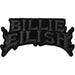 Billie Eilish Patch Flame Black Official Black Taille unique