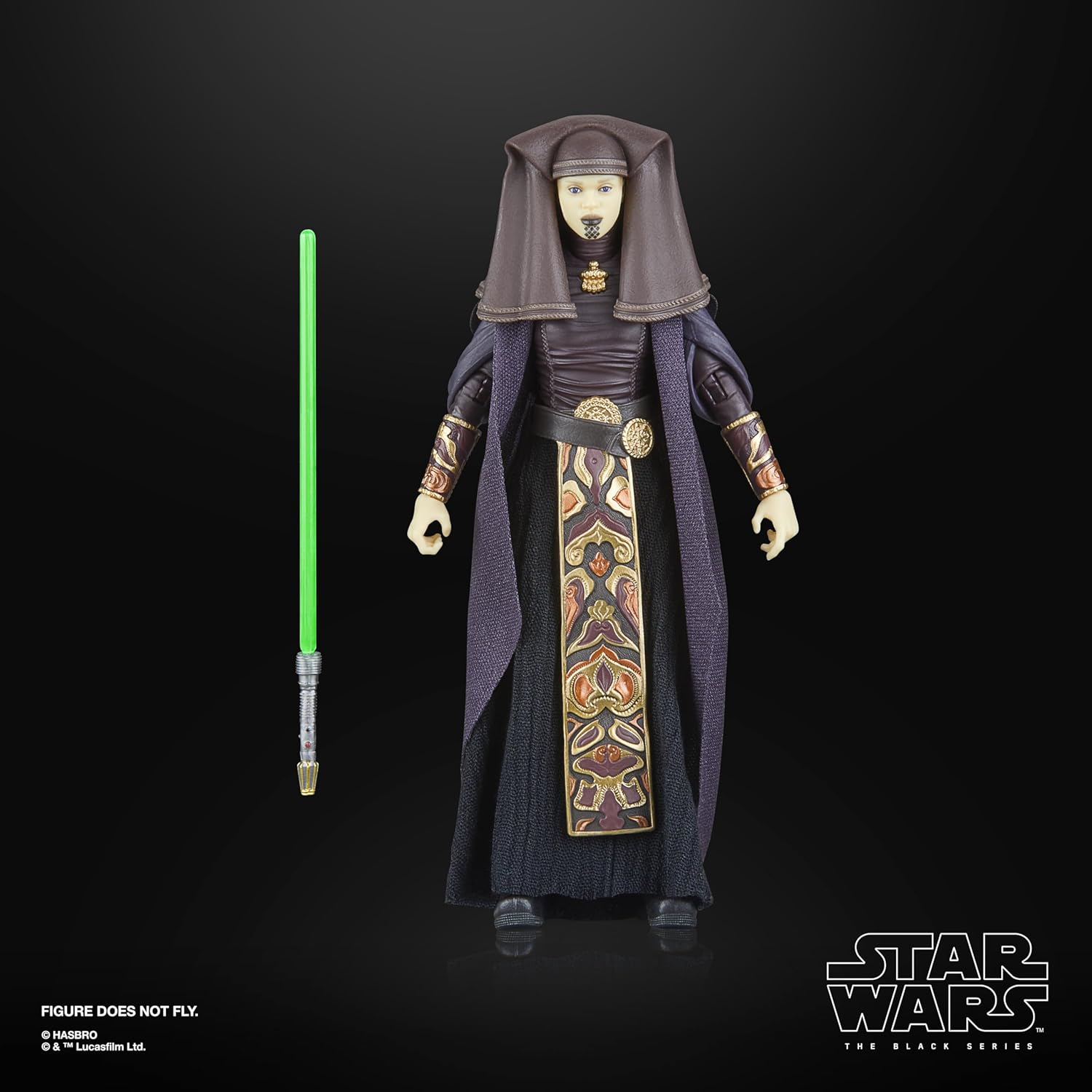 Star Wars The Black Series, Luminara Unduli, Star Wars: El Ataque de los Clones, Figura Premium Coleccionable de 15 cm