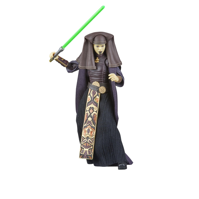 Star Wars The Black Series, Luminara Unduli, Star Wars: El Ataque de los Clones, Figura Premium Coleccionable de 15 cm