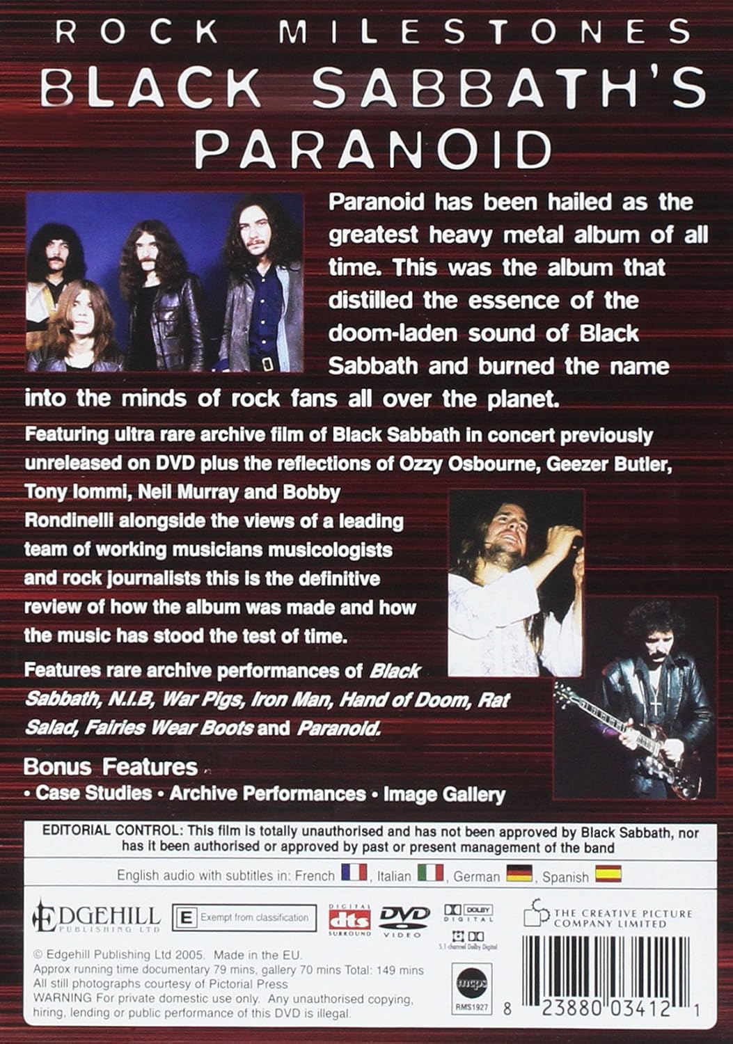 Black Sabbath - Paranoid