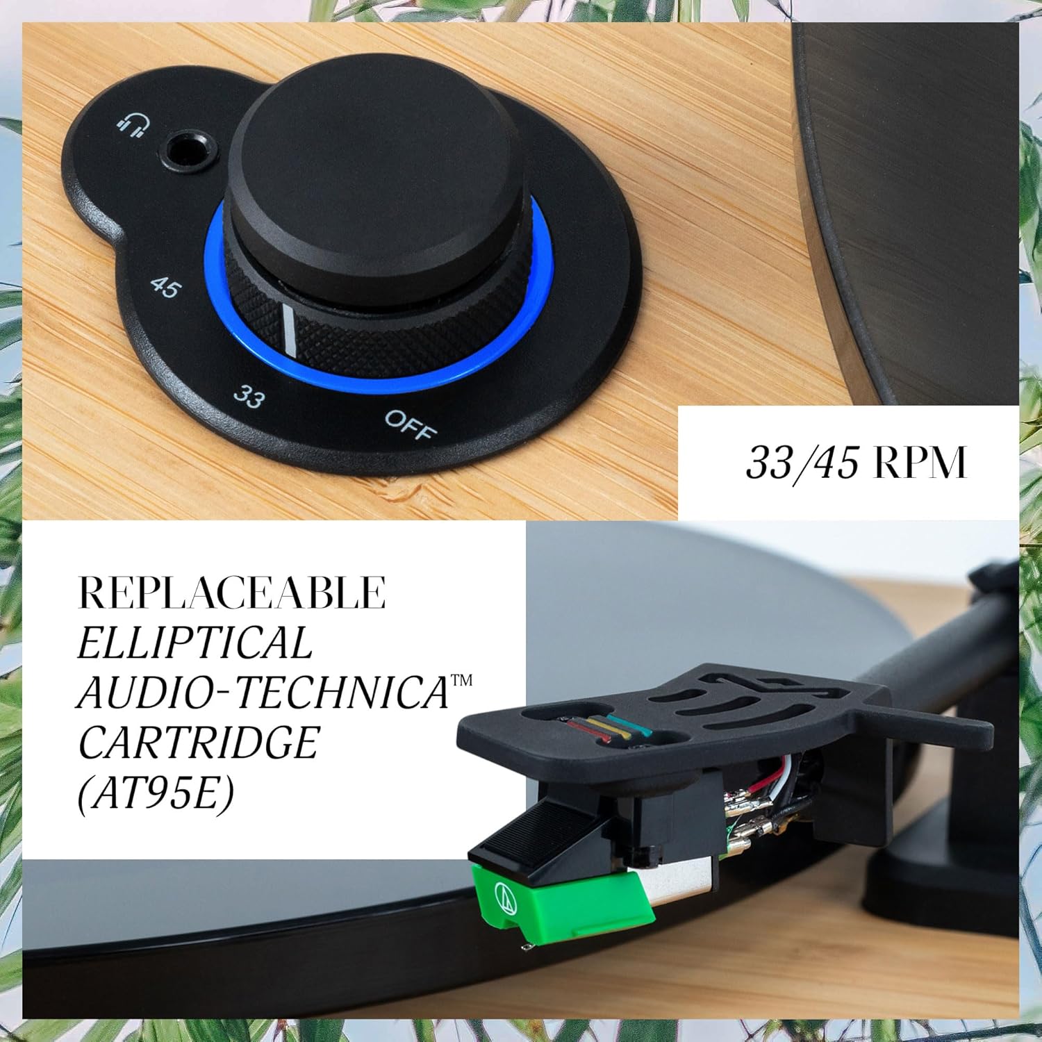 House Of Marley Stir It Up Lux Wireless Turntable Signature Black