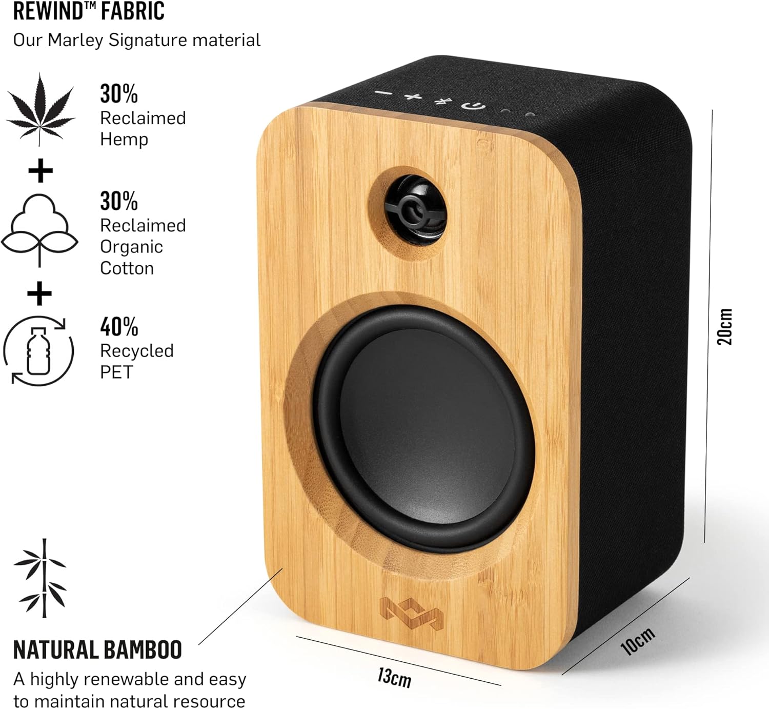 House Of Marley Get Together Solo Signature Black
